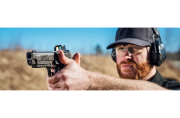 Image of SIG SAUER Romeo-X Pro 1x Reflex Red Dot Sight, 6 MOA Dot Reticle, Black, SORX1060