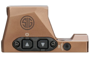 Image of SIG SAUER Romeo-X Pro 1x Reflex Red Dot Sight, Circle Dot Reticle, FDE, SORX1002