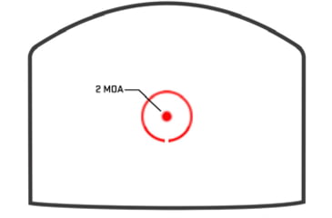 Image of SIG SAUER Romeo-X Pro 24mm Reflex Red Dot Sight, Black, SORX1000