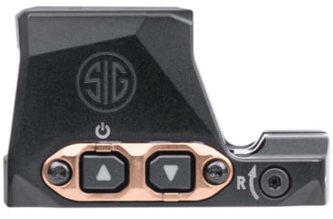 Image of SIG SAUER Romeo-X ROSE Compact 1x24mm Red Dot Sight, 2 MOA Red Dot / 32 MOA Circle, Black/Rose Gold, SORX1208