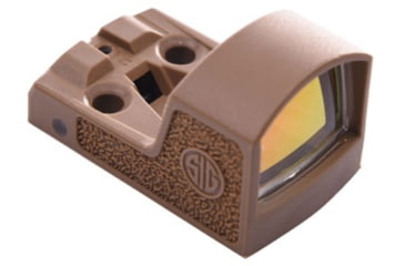 Image of SIG SAUER Romeo Zero 1x30mm Red Dot Sight, 3 MOA Reticle, Sig P365/P365XL, Coyote, Small, SOR01303