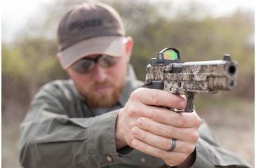 Image of Sig Romeo 1 1x30 Mini Reflex Sight w/M1913 Rail Interface, Graphite SOR11002