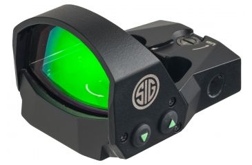 Image of EDEMO SIG SAUER Romeo1 Reflex Sight 1x30mm 6 MOA Red Dot, 1.0 MOA Adjustable, Black, Medium, SOR11600, EDEMO21