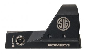 Image of EDEMO SIG SAUER Romeo1 Reflex Sight 1x30mm 6 MOA Red Dot, 1.0 MOA Adjustable, Black, Medium, SOR11600, EDEMO21