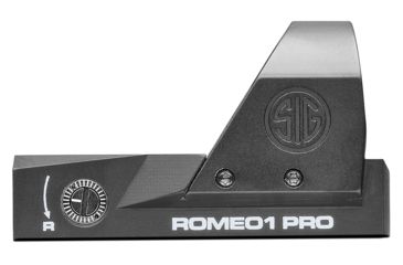 Image of Sig Romeo 1Pro 1x30mm Red Dot Sight, 6 MOA Dot Reticle, Aircraft Grade Aluminum, Black, SOR1P101