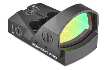 Image of Sig Romeo 1Pro 1x30mm Red Dot Sight, 6 MOA Dot Reticle, Aircraft Grade Aluminum, Black, SOR1P101