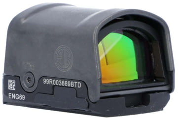 Image of SIG SAUER ROMEO2 Red Dot Sight - Reflex, 6 MOA Red Dot, Black, SOR21600