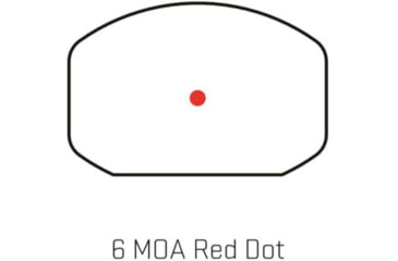 Image of SIG SAUER ROMEO2 Red Dot Sight - Reflex, 6 MOA Red Dot, Black, SOR21600