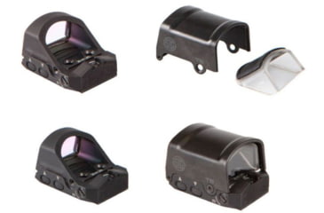 Image of SIG SAUER ROMEO2 Reflex Red Dot Sight with Large Shroud, 1x30mm, 3 MOA Red Dot, Black, SOR21301