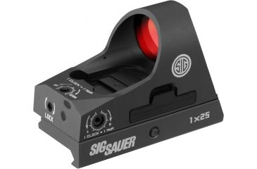 Image of Sig Sauer Romeo3 1x25 Mini Reflex Sig Sauerht, Graphite SOR31001