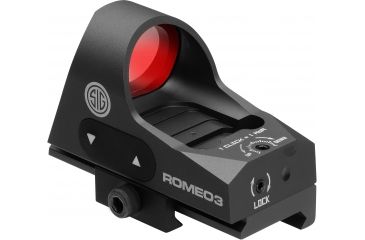 Image of Sig Sauer Romeo3 1x25 Mini Reflex Sig Sauerht, Graphite SOR31001