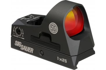 Image of Sig Sauer Romeo3 1x25 Mini Reflex Sig Sauerht, Graphite SOR31001