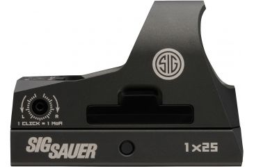 Image of Sig Sauer Romeo3 1x25 Mini Reflex Sig Sauerht, Graphite SOR31001