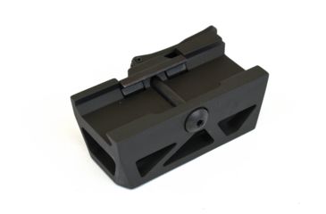 Image of Sig Romeo 3 Miniature 1x25mm Reflex Sight w/ Riser, 3 MOA Red Dot Reticle, Graphite SOR31002