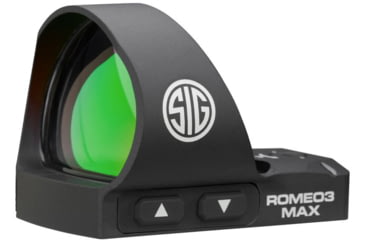 Image of SIG SAUER ROMEO3MAX PRO Reflex Red Dot Sight, 1x31mm, 3 MOA Red Dot, Black, SOR30300