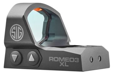 Image of Sig Romeo 3XL 1x35mm Red Dot Sight, 6 MOA Dot Reticle, Aircraft Grade Aluminum, Black, SOR32004