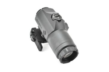 Image of SIG SAUER Romeo4H Red Dot Sight, Ballistic Circle Dot, Qr Mount, Juliet4 4x Magnifier, Black, Medium, SORJ43111