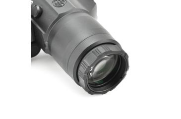 Image of SIG SAUER Romeo4H Red Dot Sight, Ballistic Circle Dot, Qr Mount, Juliet4 4x Magnifier, Black, Medium, SORJ43111