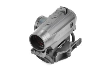 Image of SIG SAUER Romeo4H Red Dot Sight, Ballistic Circle Dot, Qr Mount, Juliet4 4x Magnifier, Black, Medium, SORJ43111