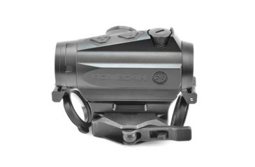Image of SIG SAUER Romeo4H Red Dot Sight, Ballistic Circle Dot, Qr Mount, Juliet4 4x Magnifier, Black, Medium, SORJ43111