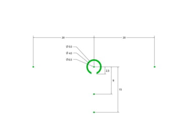 Image of SIG SAUER Romeo4H Red Dot Sight,Green Horse Shoe Dot, 0.5 MOA Adj, Side Battery, Torx And Qr Mounts, Graphite, NSN N, SOR43013