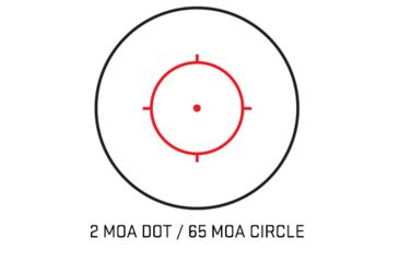 Image of SIG SAUER Romeo4M 2 MOA Dot/ 65 Moa Reticle