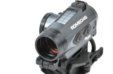 Image of SIG SAUER Romeo4S Solar RDS, Ballistic Circle Plex Reticle, .5 MOA, Solor/Side Mount Battery, Torx And QR Mounts, SOR43022