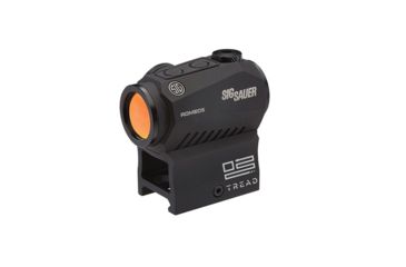 Image of SIG SAUER Romeo5 1x20mm Compact Red Dot Sight Optimized for TREAD, 2 MOA Red Dot, 0.5 MOA ADJ, M1913, TREAD LOGO, Black SOR52010