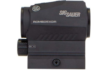 Image of SIG SAUER ROMEO5 1x20mm Green Dot Sight, 2 MOA Green Dot/Triangle Holds Reticle, 1 x AAA Battery, Matte, Black, SOR52122