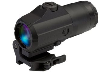 Image of Sig Romeo 5 Red Dot Sight, 2 MOA Red Dot, M1913, Black, Juliet3 3x Magnifier, Black, Medium, SORJ53101