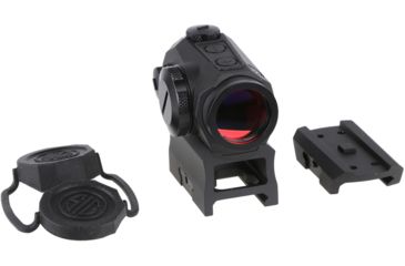 Image of Sig Romeo 5 Red Dot Sight, 2 MOA Red Dot, M1913, Black, Juliet3 3x Magnifier, Black, Medium, SORJ53101