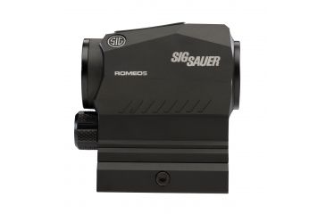 Image of SIG SAUER ROMEO5 1x20mm Red Dot Sight, 2 MOA Red Dot Reticle, 65 MOA Circle Dot, 1 x AAA Battery, Matte, Black, SOR52102, EDEMO5