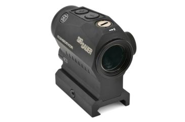 Image of SIG SAUER ROMEO5 1x20mm Green Dot Sight, 2 MOS Green Dot/Triangle Holds Reticle, 1 x AAA Battery, Matte, Black, SOR52122, EDEMO1