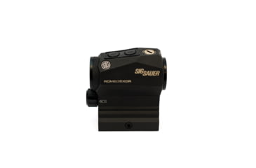 Image of SIG SAUER ROMEO5 1x20mm Green Dot Sight, 2 MOS Green Dot/Triangle Holds Reticle, 1 x AAA Battery, Matte, Black, SOR52122, EDEMO1