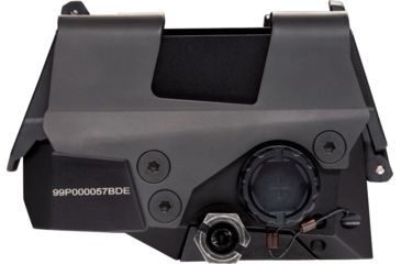 Image of SIG SAUER Romeo8T Red Dot Sight, Ballistic Circle Dot, 0.5 MOA Adj, Side Battery, Hex Bolt Mount, Shroud, Black, NSN N, SOR81002