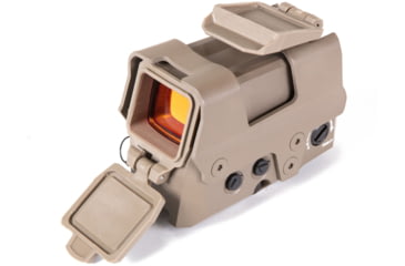 Image of SIG SAUER Romeo8T Red Dot Sight, Ballistic Circle Dot, 0.5 MOA ADJ, CR123A, Hex Bolt Mount, Shroud, FDE, SOR81003