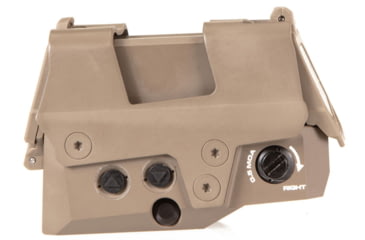 Image of SIG SAUER Romeo8T Red Dot Sight, Ballistic Circle Dot, 0.5 MOA ADJ, CR123A, Hex Bolt Mount, Shroud, FDE, SOR81003