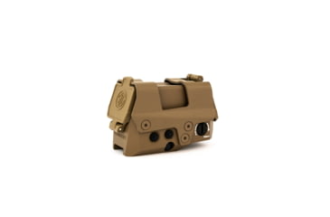 Image of SIG SAUER Romeo8T Red Dot Sight, Ballistic Circle Dot, 0.5 MOA ADJ, CR123A, Hex Bolt Mount, Shroud, FDE, SOR81003
