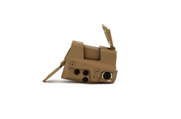 Image of SIG SAUER Romeo8T Red Dot Sight, Ballistic Circle Dot, 0.5 MOA ADJ, CR123A, Hex Bolt Mount, Shroud, FDE, SOR81003