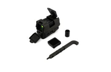 Image of SIG SAUER Romeo8T Red Dot Sight, Ballistic Circle Dot, 0.5 MOA Adj, Side Battery, Hex Bolt Mount, Shroud, Black, NSN N, SOR81002