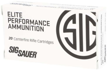 Image of SIG SAUER SBR Solid Copper .300 AAC Blackout 120 grain Hunting Tipped Brass Cased Centerfire Rifle Ammo, 20 Rounds, E300H1-SBR-20