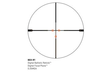 Image of Sig Sauer Sierra 4.5-14x50mm Rifle Scope and Kilo 7x25mm Laser Rangefinder Kit, Black, NSN n, SOK22BDX01