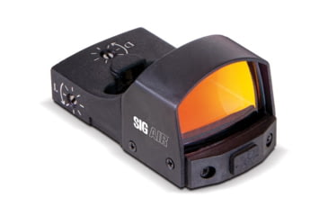 Image of SIG SAUER SIG AIR Reflex Sight, 1x23mm, 3 MOA Red Dot Reticle, Black, AIR-REFLEXSIGHT