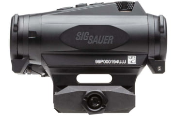 Image of SIG SAUER Romeo 4XT-PRO 1x20mm Reflex Red Dot Sight, Ballistic Circle Dot, Black, SOR44001