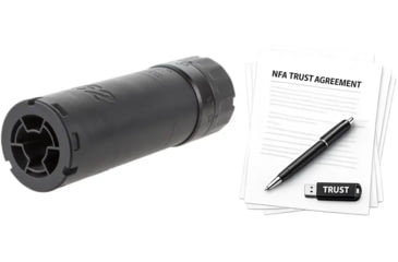 Image of SIG SAUER SLHC Compact INC QD 7.62x39mm Suppressor, 1.67x5.24 in, Black, w/ NFA Trust Registration, 100000231882-KIT1