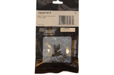 Image of SIG SAUER Tall Post Top Mounted Deployable Front Sight, Black, 1701477-01-R
