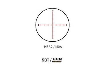 Image of SIG SAUER Tango6 5-30x56 34mm Tube Tactical Rifle Scope w/Illuminated Glass Reticle, 0.25 MOA Adjustments, Graphite SOT65001