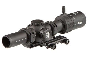 Image of SIG SAUER Tango MRS 1-6X24mm Rifle Scope, 30mm Tube, First Focal Plane, Illuminated BDC6, 0.5 MOA, Black, SOTM61002
