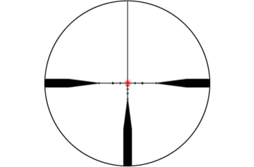 Image of SIG SAUER Tango-MSR 1-6x24mm 30mm Tube Rifle Scope w/1.535in Mount, Second Focal Plane, Illuminated HELLFIRE FL-6 MOA Reticle, Black, SOTM61003
