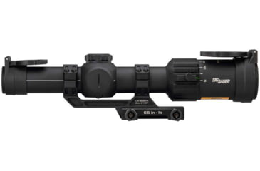 Image of SIG SAUER Tango-MSR Compact 1-6x24mm LPVO 30mm Rifle Scope Combo, Second Focal Plane, Illuminated BDC6, Black, SOTMC61000-R1